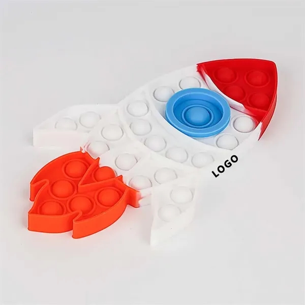 UV Digitally Printed Full Color Push Pop Bubble Sensory Toy