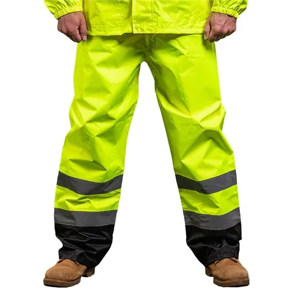 The Econo Black Bottom Rain Pant