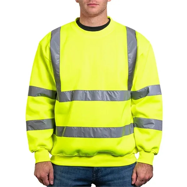 The 100% Polyester Econo Crew Neck Sweatshirt