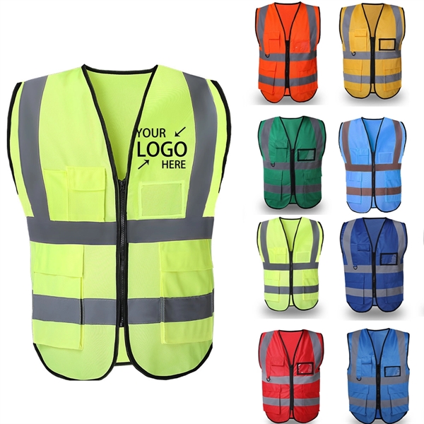Protective Reflective Safety Vest - Protective Reflective Safety Vest - Image 0 of 3