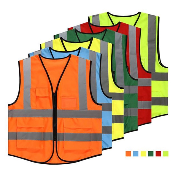 Protective Reflective Safety Vest - Protective Reflective Safety Vest - Image 1 of 3