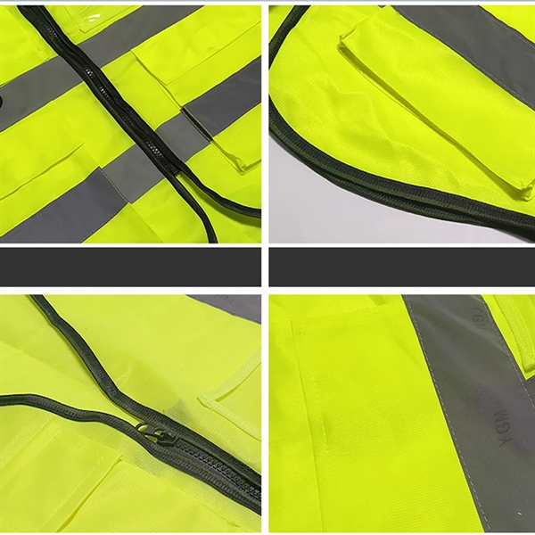 Protective Reflective Safety Vest - Protective Reflective Safety Vest - Image 2 of 3