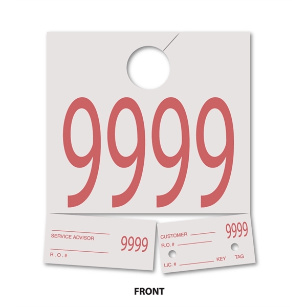 Heavy Stock Dispatch Control Tags - Heavy Stock Dispatch Control Tags - Image 1 of 2