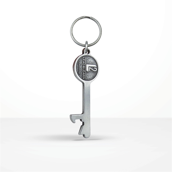 Classic Hook-Style Bottle Opener Key Chain