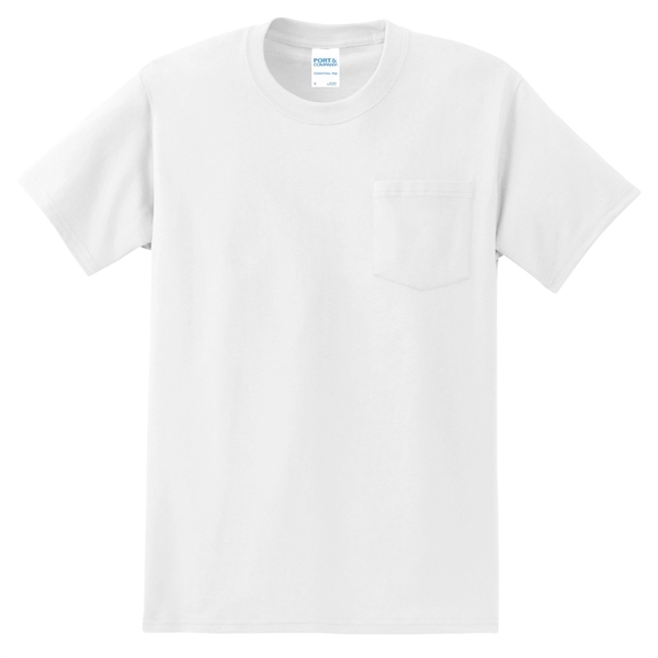 Port & Company - Tall Essential Pocket Tee. - Port & Company - Tall Essential Pocket Tee. - Image 71 of 131