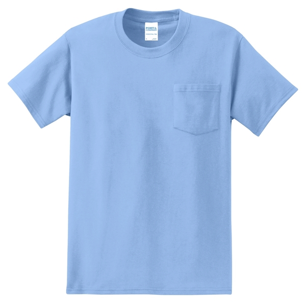 Port & Company - Tall Essential Pocket Tee. - Port & Company - Tall Essential Pocket Tee. - Image 73 of 131