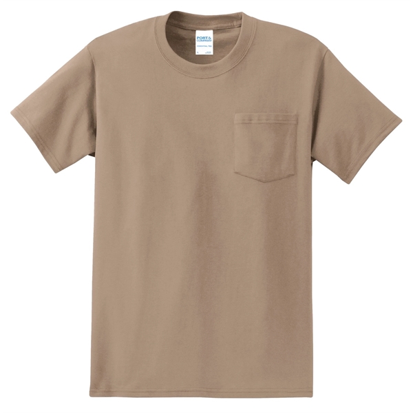 Port & Company - Tall Essential Pocket Tee. - Port & Company - Tall Essential Pocket Tee. - Image 75 of 131
