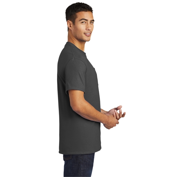 Port & Company - Tall Essential Pocket Tee. - Port & Company - Tall Essential Pocket Tee. - Image 76 of 131