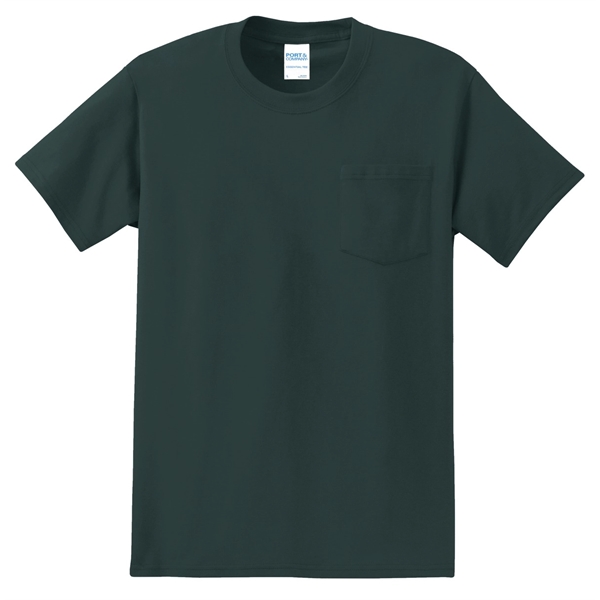Port & Company - Tall Essential Pocket Tee. - Port & Company - Tall Essential Pocket Tee. - Image 78 of 131