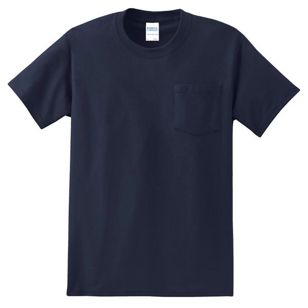Port & Company - Tall Essential Pocket Tee. - Port & Company - Tall Essential Pocket Tee. - Image 83 of 131