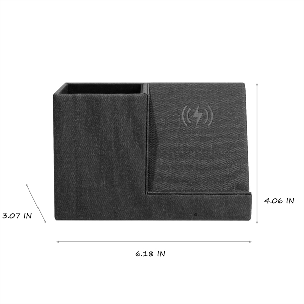 Desk Organizer Wireless Charger - Desk Organizer Wireless Charger - Image 5 of 5
