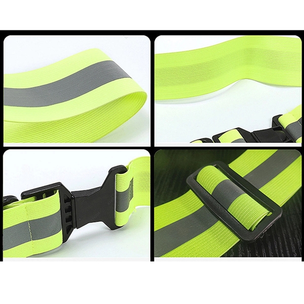 High Visibility Reflective Safety Waist Belt - High Visibility Reflective Safety Waist Belt - Image 1 of 2