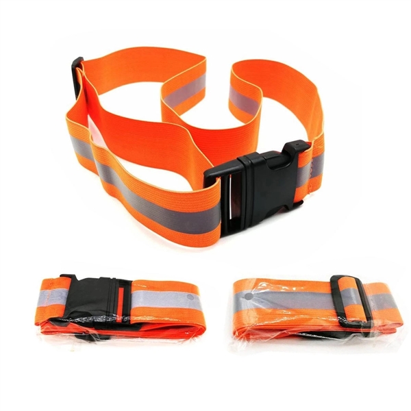 High Visibility Reflective Safety Waist Belt - High Visibility Reflective Safety Waist Belt - Image 2 of 2