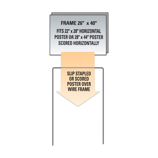 Horizontal Poster Frame (26"x40") - Horizontal Poster Frame (26"x40") - Image 0 of 0