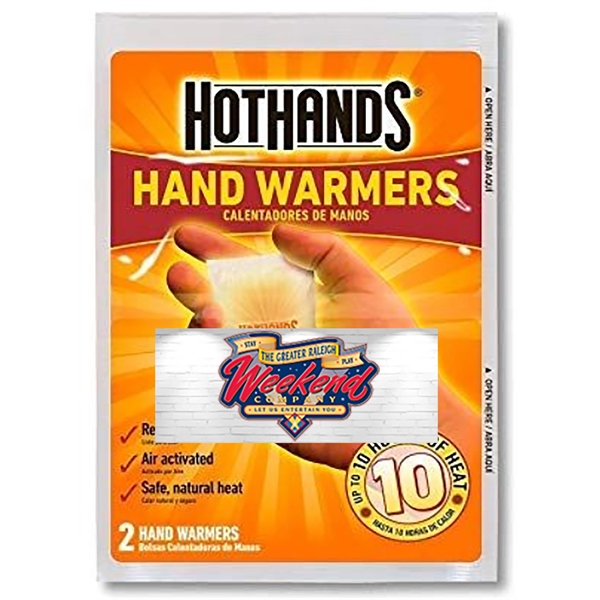 HAND WARMERS WITH CUSTOM LABEL - HAND WARMERS WITH CUSTOM LABEL - Image 0 of 1