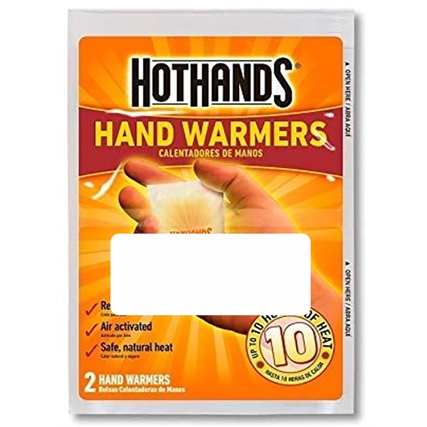 HAND WARMERS WITH CUSTOM LABEL - HAND WARMERS WITH CUSTOM LABEL - Image 1 of 1