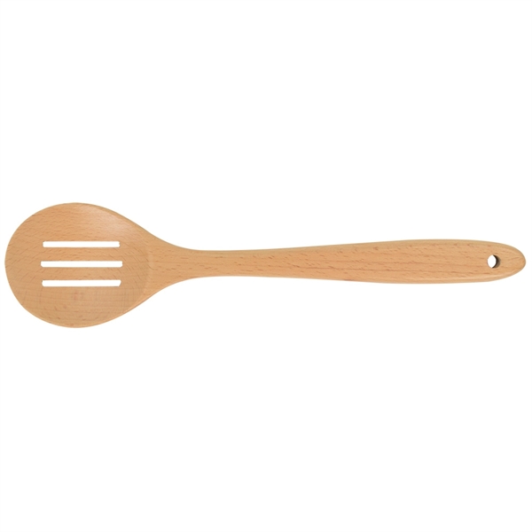 Beechwood Slotted Spoon