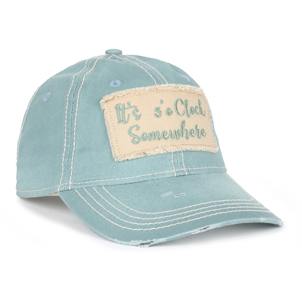 Heavy Washed Patch Cap - Heavy Washed Patch Cap - Image 0 of 4