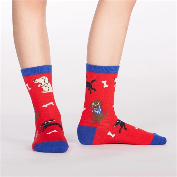 Youth below the calf knitted crew socks,168 or 200 needle - Youth below the calf knitted crew socks,168 or 200 needle - Image 1 of 1