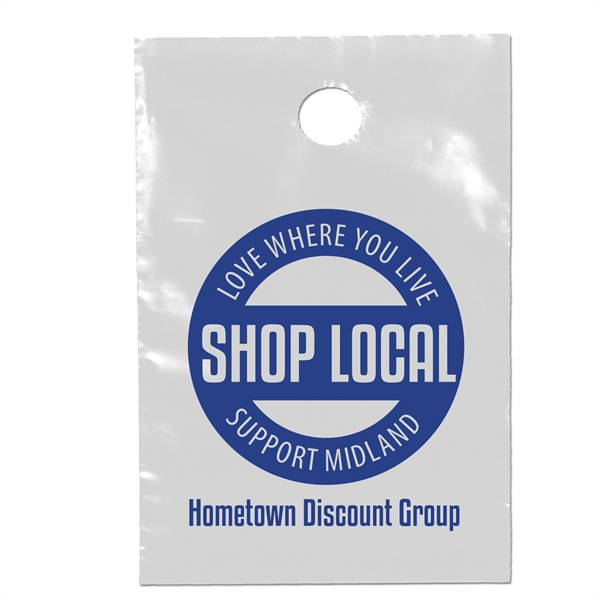 9 1/2W x 14H Door Knob Bag - Flexo Ink Print - 9 1/2W x 14H Door Knob Bag - Flexo Ink Print - Image 0 of 3