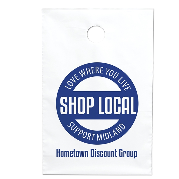 9 1/2W x 14H Door Knob Bag - Flexo Ink Print - 9 1/2W x 14H Door Knob Bag - Flexo Ink Print - Image 3 of 3
