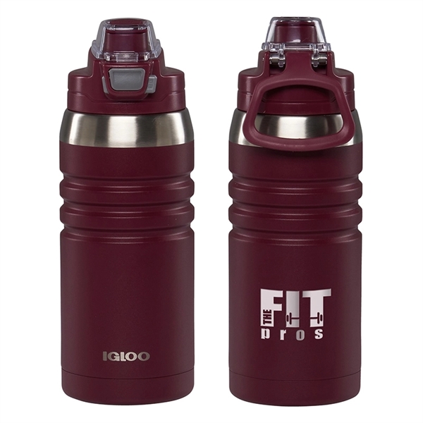 Thermoflask Double Stainless Steel Insulated Water Bottle 32 oz Plum