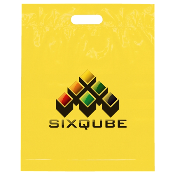 15W x 19H x 3 - Die Cut Handle Bag - Dynamic Color