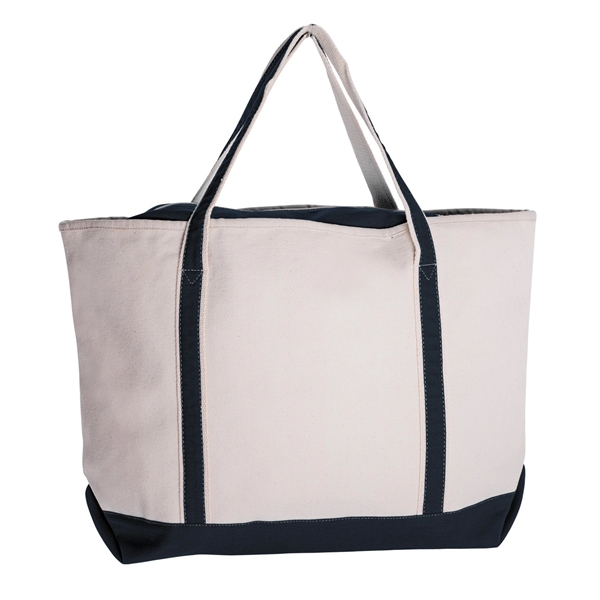 Sailway Large Zippered Tote Bag - Sailway Large Zippered Tote Bag - Image 7 of 7