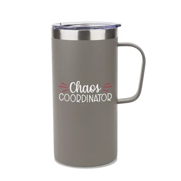 20 Oz. Double Wall Stainless Camp Mug - 20 Oz. Double Wall Stainless Camp Mug - Image 2 of 4