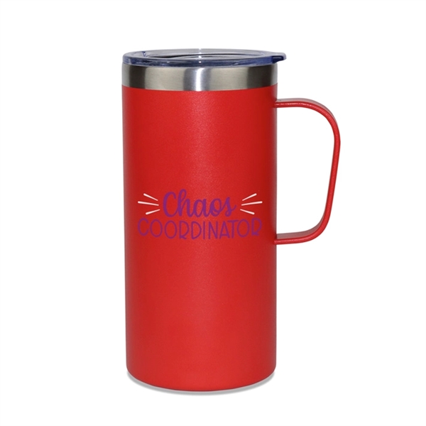 20 Oz. Double Wall Stainless Camp Mug - 20 Oz. Double Wall Stainless Camp Mug - Image 1 of 4