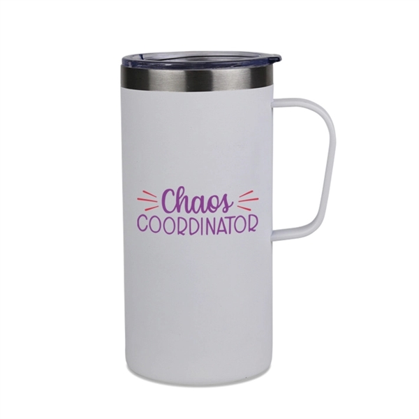 20 Oz. Double Wall Stainless Camp Mug - 20 Oz. Double Wall Stainless Camp Mug - Image 0 of 4