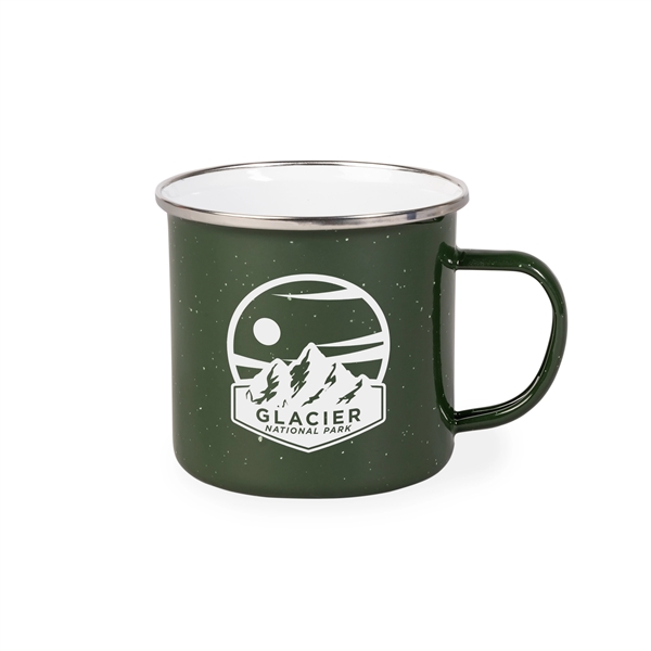Enamel 16 oz Camping Mug - Enamel 16 oz Camping Mug - Image 3 of 4