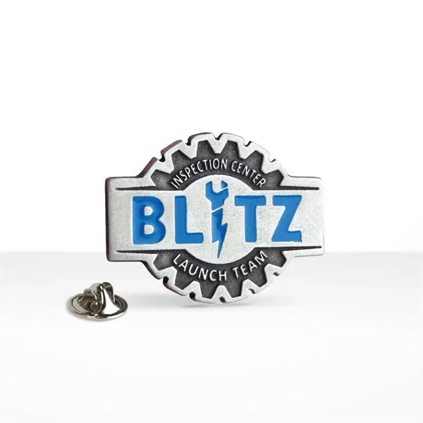 Soft Enamel Lapel Pin - Made in Canada  (3/4" in) - Soft Enamel Lapel Pin - Made in Canada  (3/4" in) - Image 5 of 18