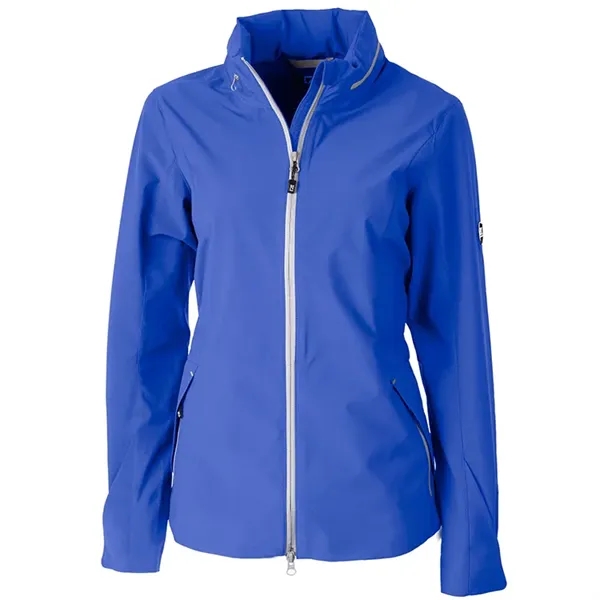Cutter & Buck Ladies Vapor Full-Zip Rain Jacket - Cutter & Buck Ladies Vapor Full-Zip Rain Jacket - Image 3 of 4