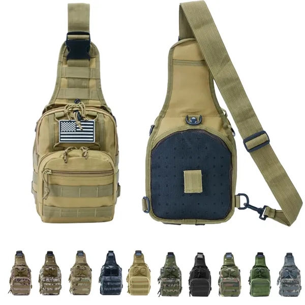 Tactical Sling Bag Molle Chest Pack - Tactical Sling Bag Molle Chest Pack - Image 0 of 4