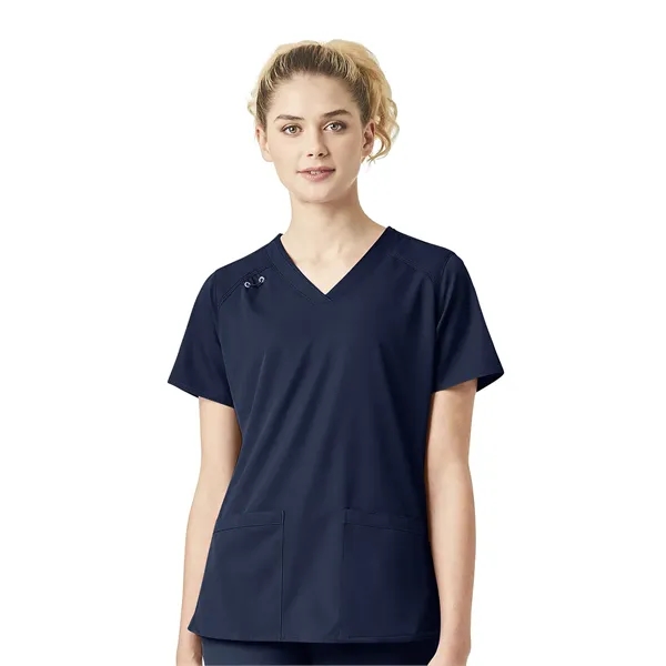 Carhartt Liberty Women's Comfort V-Neck Utility Top - Carhartt Liberty Women's Comfort V-Neck Utility Top - Image 2 of 5