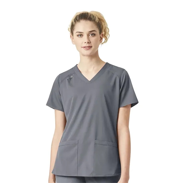 Carhartt Liberty Women's Comfort V-Neck Utility Top - Carhartt Liberty Women's Comfort V-Neck Utility Top - Image 3 of 5