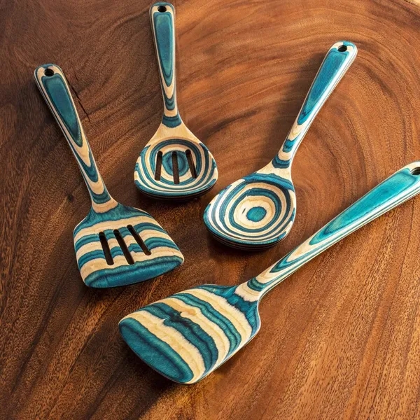 Baltique® Mykonos Collection 4-Piece Cooking Utensil Set - Baltique® Mykonos Collection 4-Piece Cooking Utensil Set - Image 0 of 3