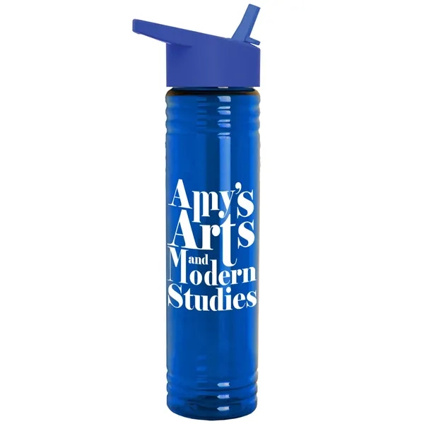 Promotional Water Bottles | 16 oz. UpCycle Flip Straw Water Bottle