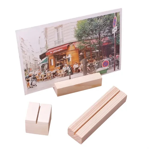 Wood Card Holder - Wood Card Holder - Image 0 of 2