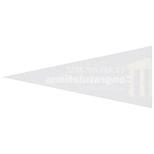 5" x 12" Custom Printed Felt Pennant - 5" x 12" Custom Printed Felt Pennant - Image 1 of 7