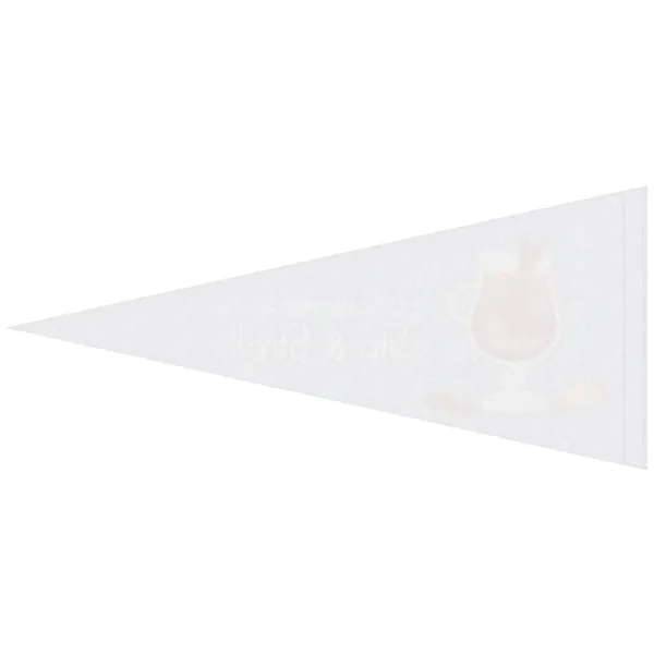 8" x 18" Custom Printed Felt Pennant - 8" x 18" Custom Printed Felt Pennant - Image 1 of 7