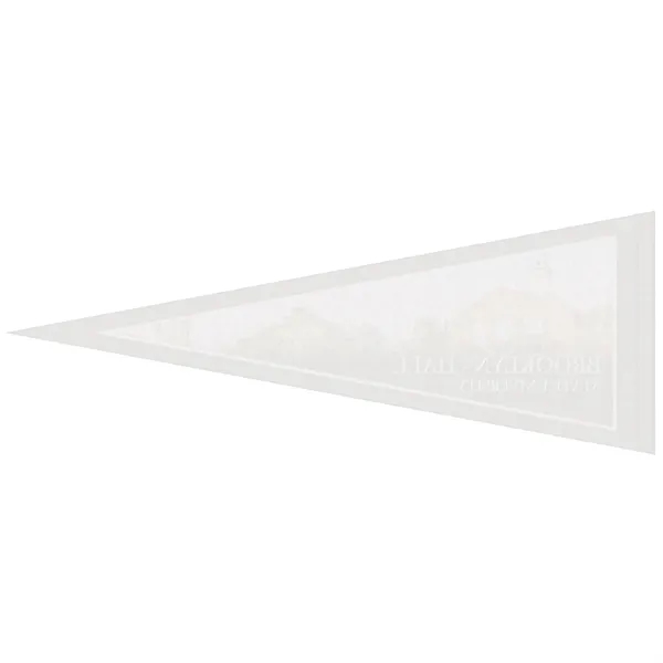 9" x 24" Custom Printed Felt Pennant - 9" x 24" Custom Printed Felt Pennant - Image 1 of 7