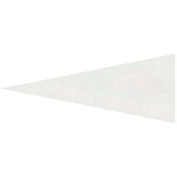 12" x 30" Custom Printed Felt Pennant - 12" x 30" Custom Printed Felt Pennant - Image 1 of 7