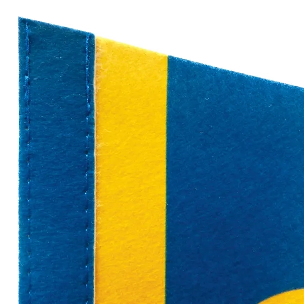 12" x 30" Custom Printed Felt Pennant - 12" x 30" Custom Printed Felt Pennant - Image 4 of 7