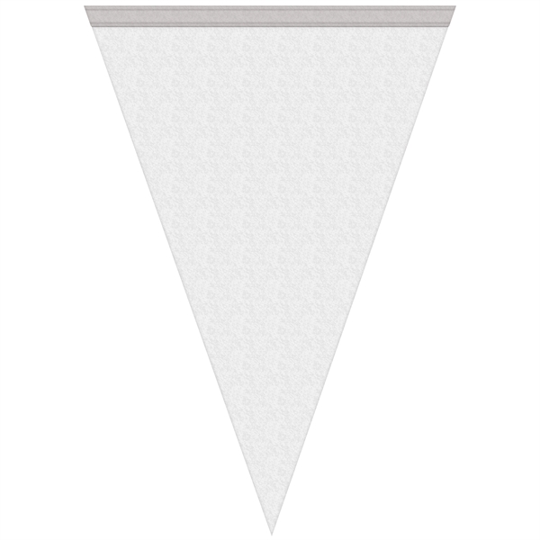 14" x 20" Vertical Triangle Shaped Felt Banner - 14" x 20" Vertical Triangle Shaped Felt Banner - Image 2 of 7