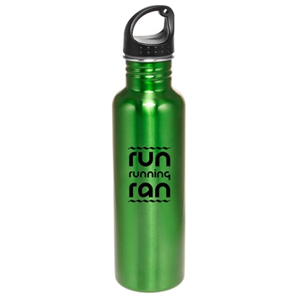 26 oz. Stainless Sports Water Bottle - 26 oz. Stainless Sports Water Bottle - Image 2 of 7