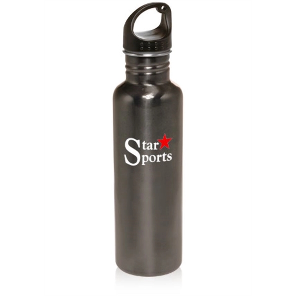 26 oz. Stainless Sports Water Bottle - 26 oz. Stainless Sports Water Bottle - Image 3 of 7