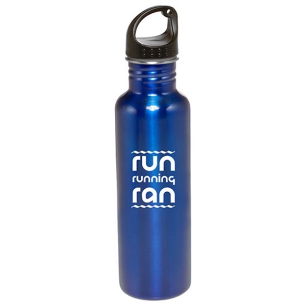 26 oz. Stainless Sports Water Bottle - 26 oz. Stainless Sports Water Bottle - Image 4 of 7