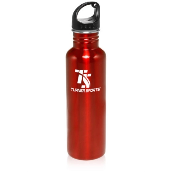 26 oz. Stainless Sports Water Bottle - 26 oz. Stainless Sports Water Bottle - Image 5 of 7